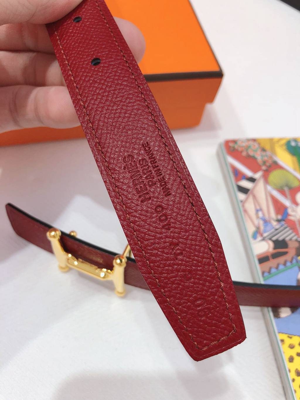 H**mes belts 24mm